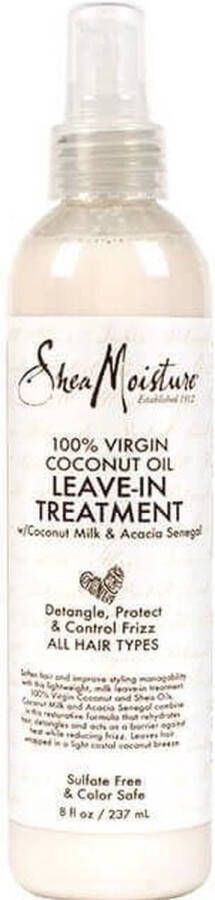 Shea Moisture 100% Virgin Coconut Oil Leave In Treatment