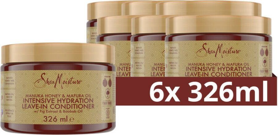 Shea Moisture 6x Manuka Honey & Mafura Oil Leave-In Conditioner 326 ml