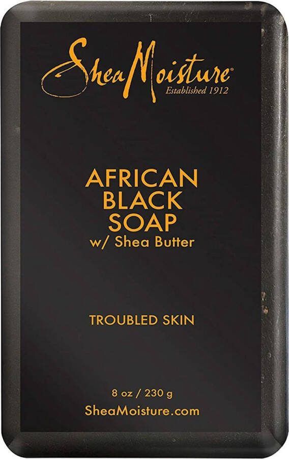 Shea Moisture African Black Soap Bar 230 gr