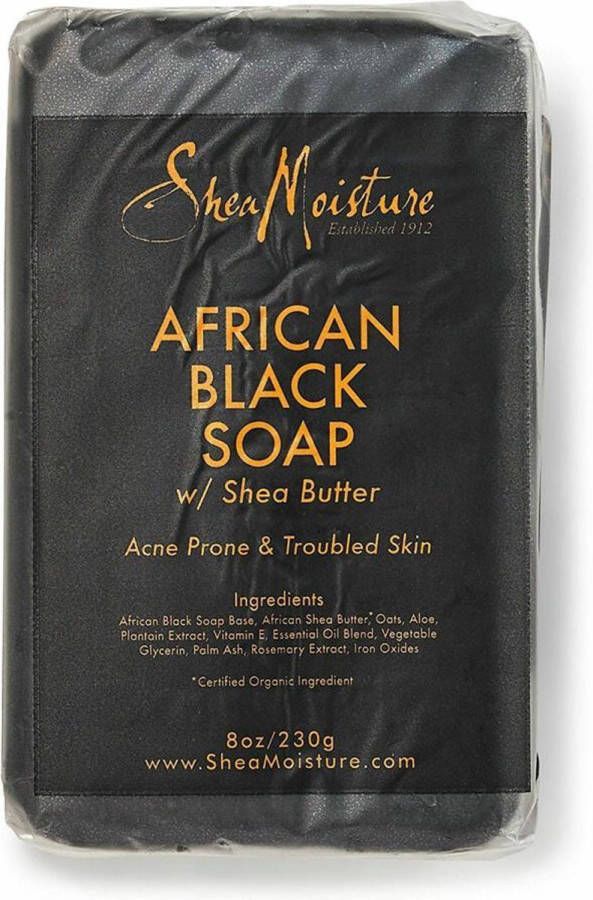 Shea Moisture African Black Soap Bar 230 gr
