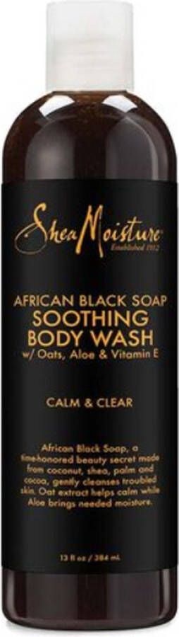 Shea Moisture African Black Soap Body Wash 384 ml