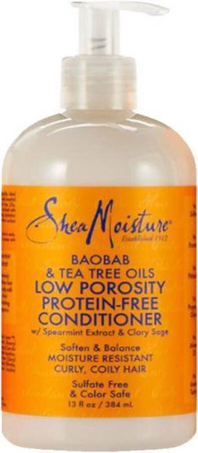 Shea Moisture Baobab & Tea Tree Oils Low Porosity Conditioner 384 ml