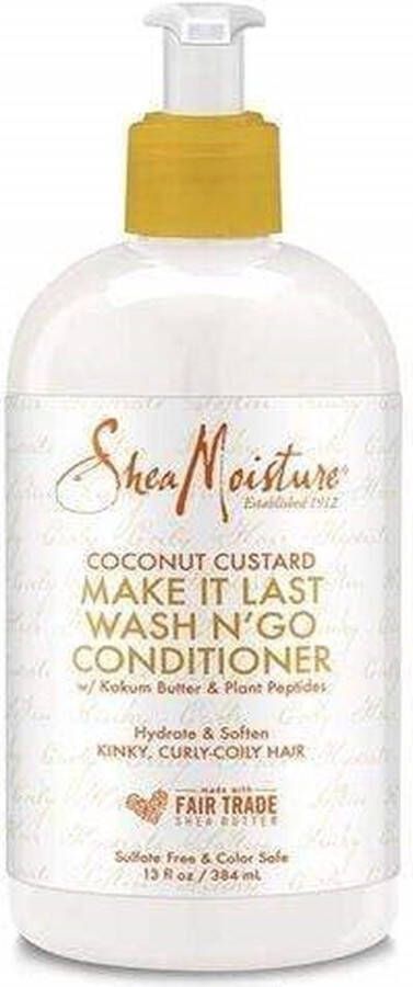 Shea Moisture Conditioner Coconut Custard Wash N'Go (384 ml)