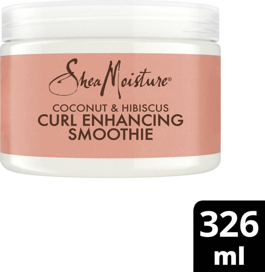 Shea Moisture Coconut & Hibiscus Curl Enhancing Smoothie Krullend Haar 326 ml