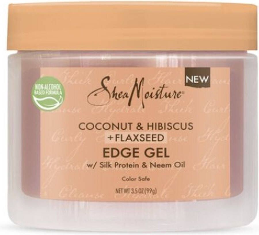 Shea Moisture Coconut & Hibiscus + Flaxseed Edge Gel 3.5oz