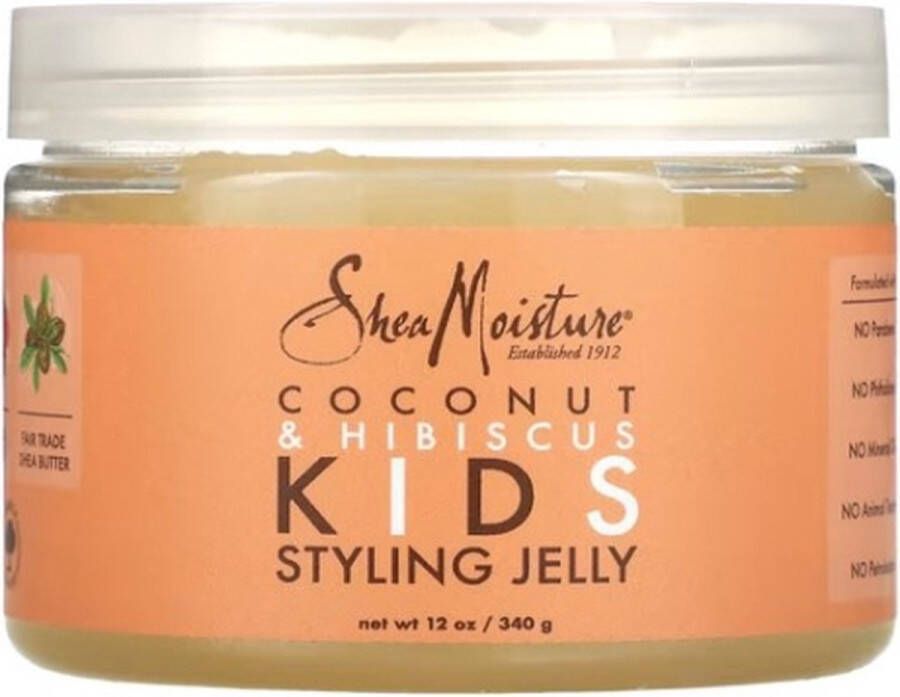 Shea Moisture Coconut & Hibiscus Gel Kids Styling Jelly 340 g