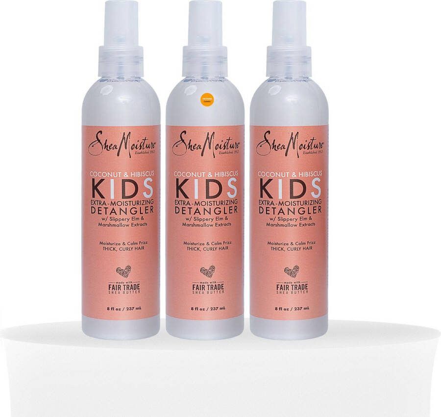 Shea Moisture Coconut & Hibiscus Kids Extra Moisturizing Detangler 237ml