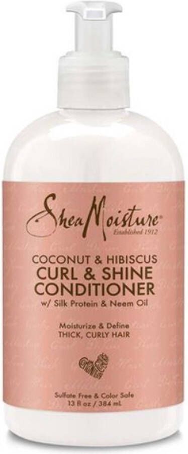 Shea Moisture Coconut & Hibiscus Curl & Shine Conditioner (13oz 384ml)