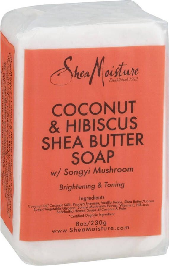 Shea Moisture Coconut & Hibiscus Zeeptablet 230 gr