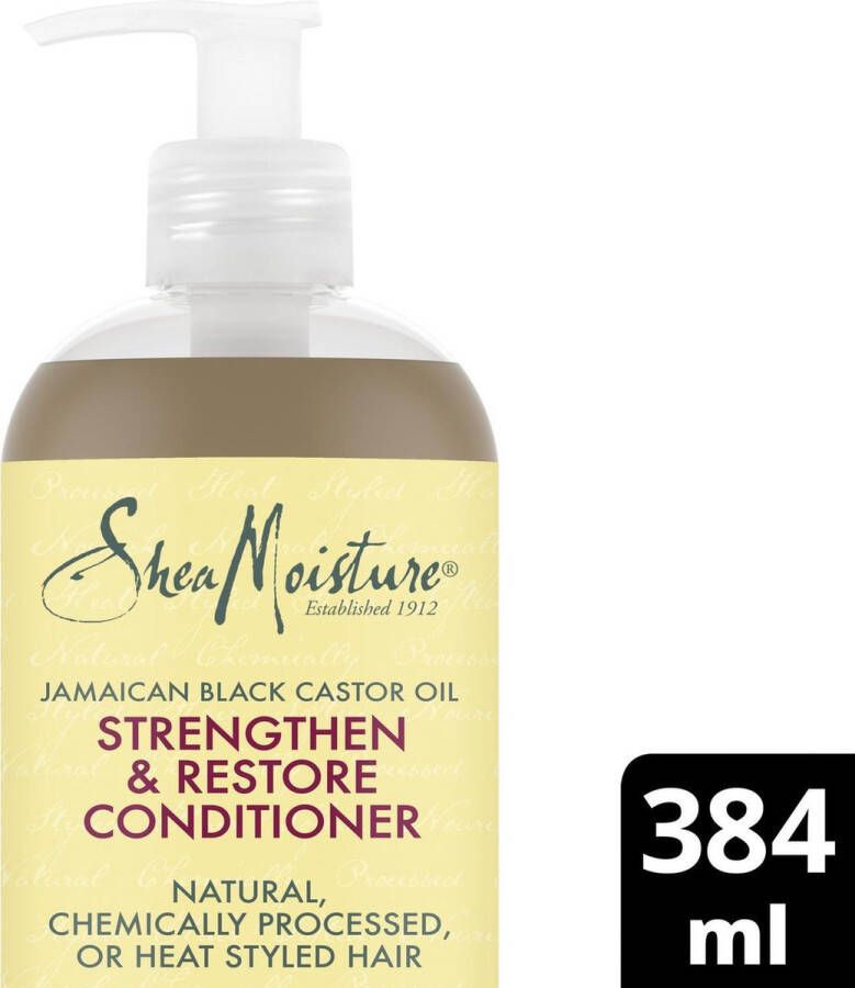 Shea Moisture Jamaican Black Castor Oil Conditioner Strenghten & Restore 384 ml