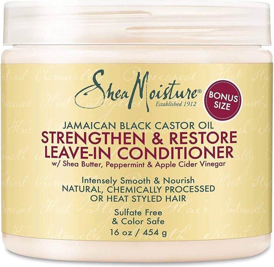Shea Moisture Jamaican Black Castor Oil Leave-In conditioner 454g 16oz