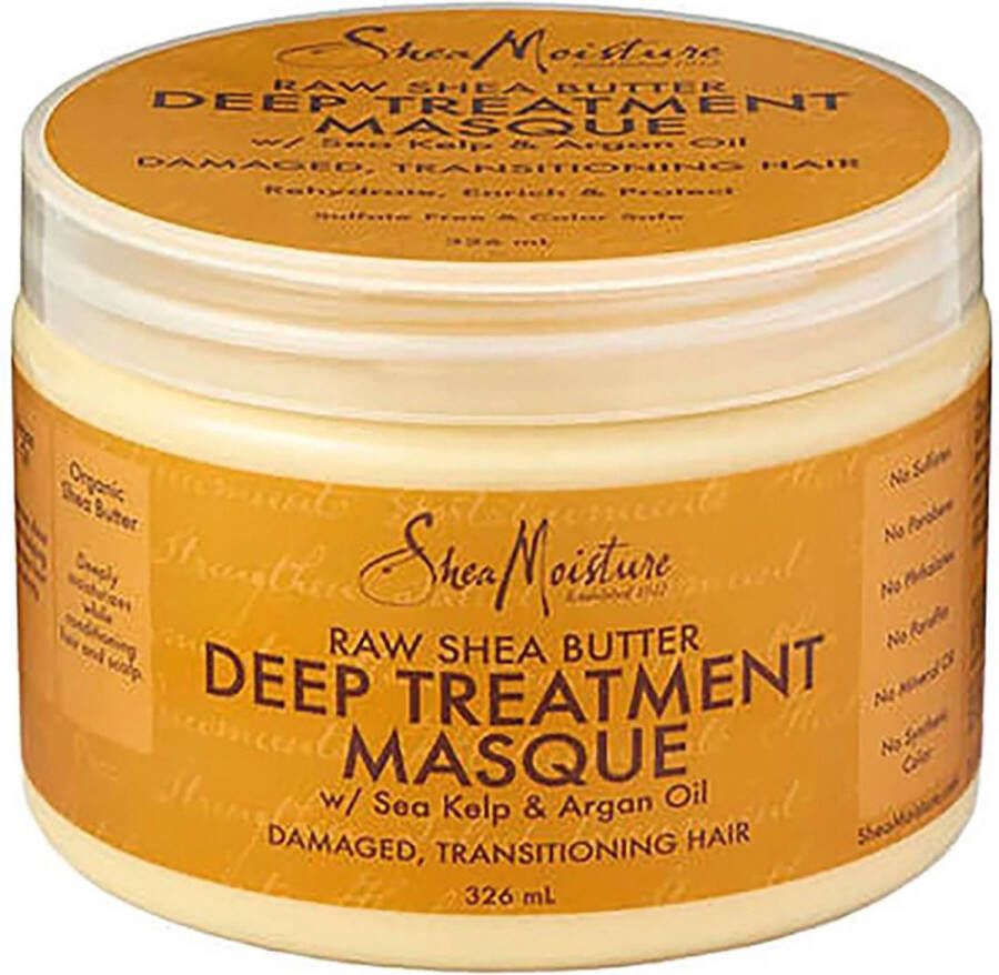 Shea Moisture Raw Shea Butter Deep Treatment Haarmasker 355 ml