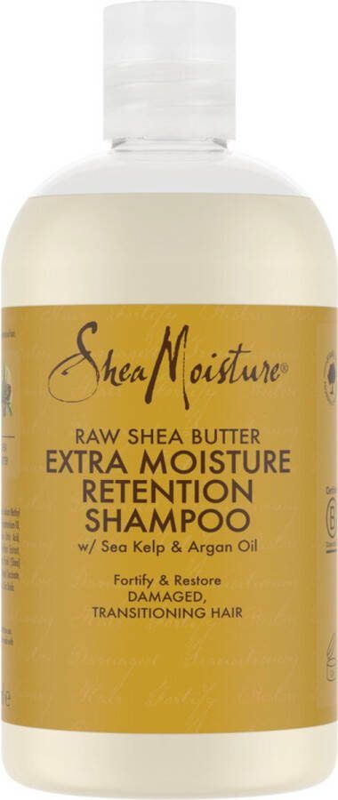 Shea Moisture Raw Shea Butter Extra Moisture Retention Shampoo 3 x 384 ml Voordeelverpakking