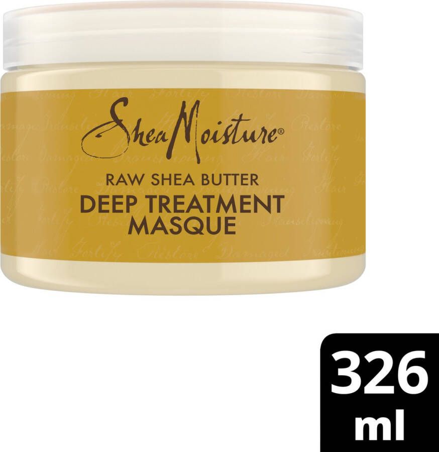 Shea Moisture Raw Shea Butter Haarmasker Deep Treatment Masque 326 ml