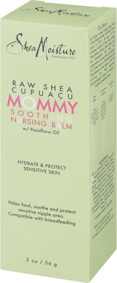 Shea Moisture Raw Shea Cupuacu Mommy Smoothing Nursing Balm verzorging