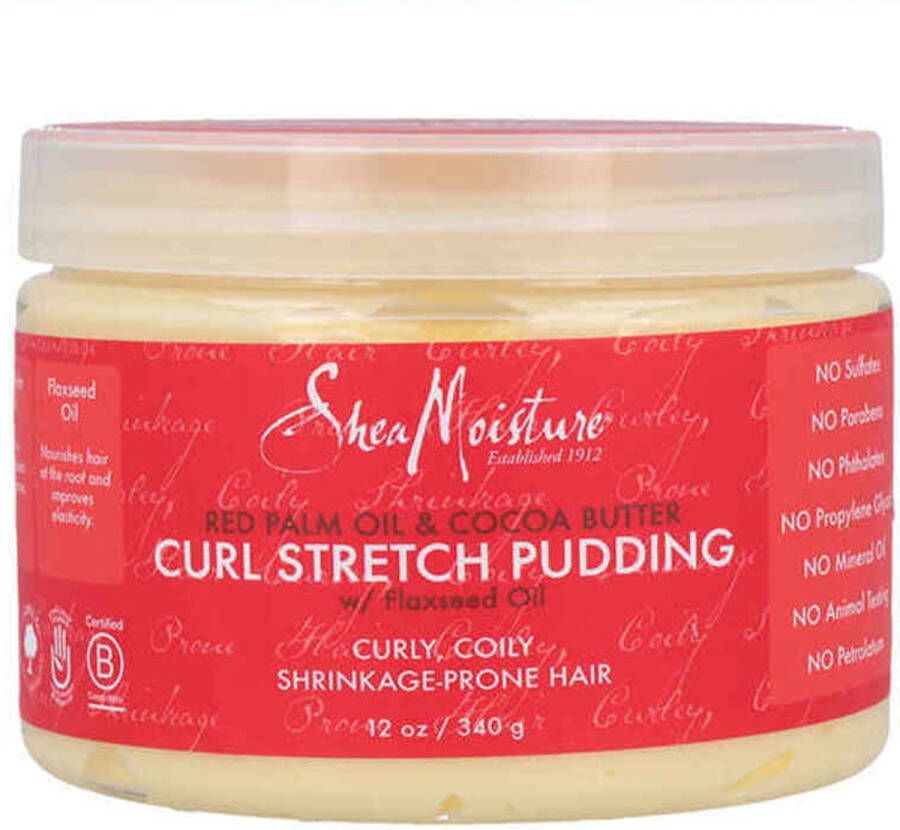 Shea Moisture Red Palm Oil­ & Cocoa Butter Curl Stretch Pudding 340G