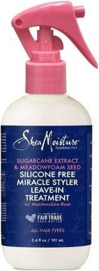 Shea Moisture Sugarcare Extract Silicon Free Leave-in Treament 3.4oz