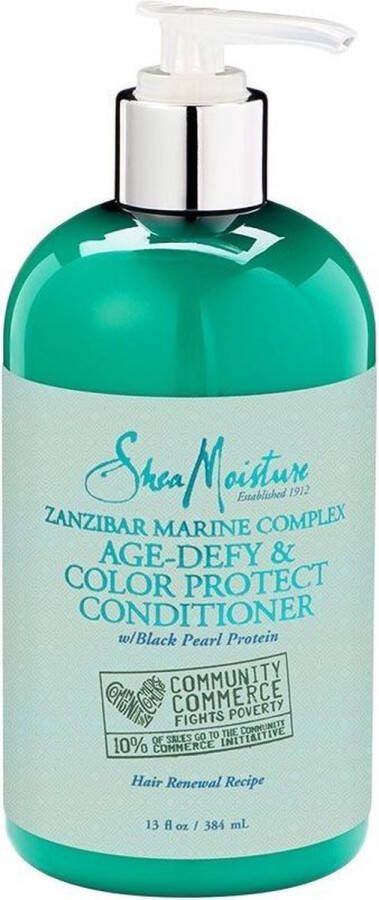 Shea Moisture Zanzibar Marine Complex Age Defy & Color Protect Conditioner 384 ml