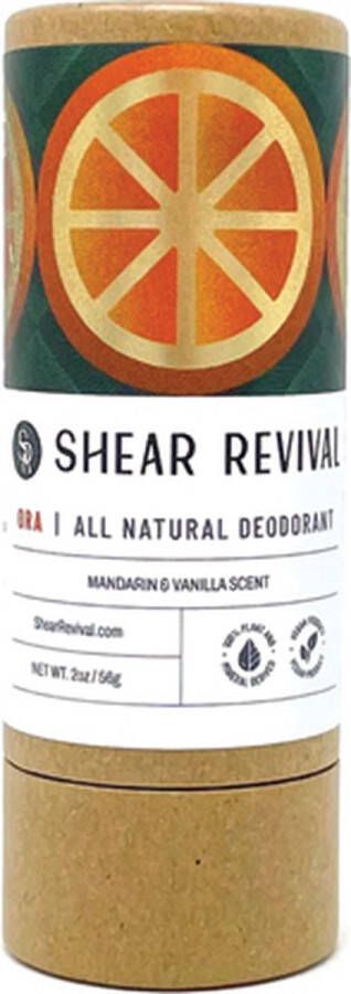 Shear Revival Ora All Natural Deodorant Mandarin & Vanilla 56 gr