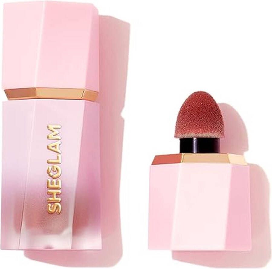 Sheglam Color Bloom Liquid Blush Make-up voor wangen Matte afwerking Swipe Right