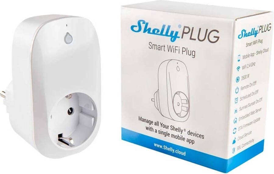 Shelly Plug Slimme Stekker 16A