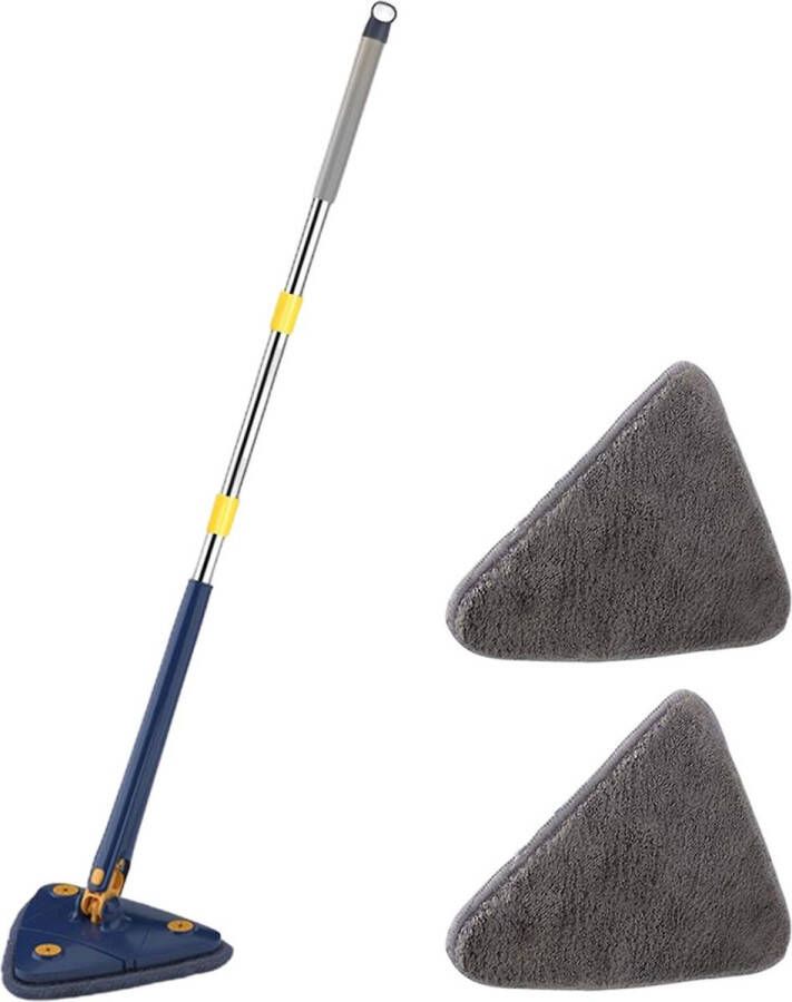 Shine for your daily cleaning Shine Multifunctionele Dweil 360° Draaibare Verstelbare Mop Met Uitwringfunctie