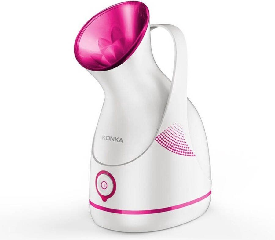ShopbijStef Gezichtssauna Face Steamer Facial Steamer Spa Gezichtstomer Diep Reiniger + Hydraterend Wit