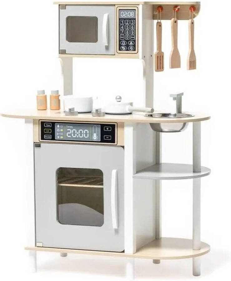 ShopbijStef Keuken Speelgoed Kinderkeuken Speelkeukentjes Speelkeuken Wit