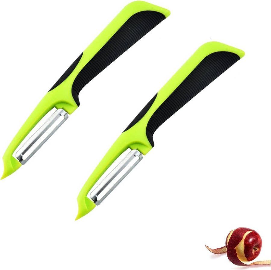 ShopHaven Dunschiller met Pendelsnijmes en Antisliphandvat Roestvrijstalen Keukentool voor Efficiënt Schillen Geschikt voor Aardappelen Groenten en Fruit Handig Keukenaccessoire