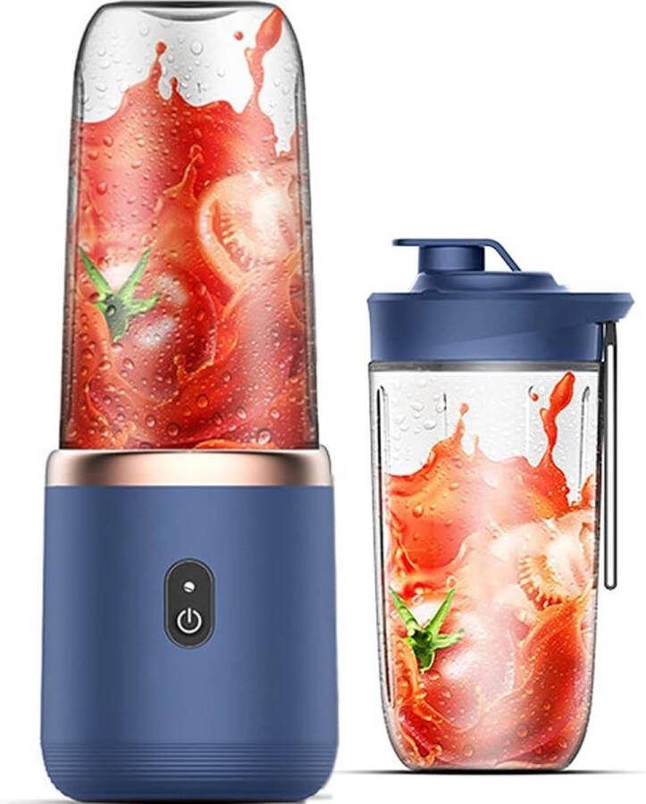 ShopHaven Multifunctionele USB Blender Mini Mixer en Smoothiemaker Ideaal voor Verse Drankjes Compact Design met Krachtige Prestaties
