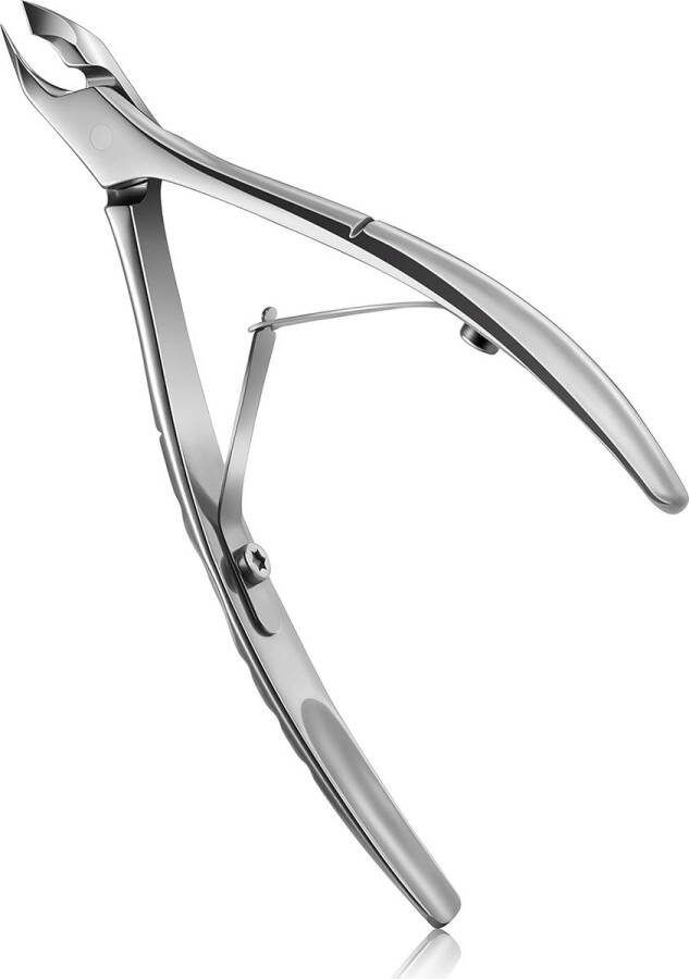 ShopHaven Professionele Nagelriemtang met Scherpe Kaak Roestvrijstalen Nagelriemschaar voor Precieze Nagelverzorging Ergonomisch Ontworpen Nagelknipper