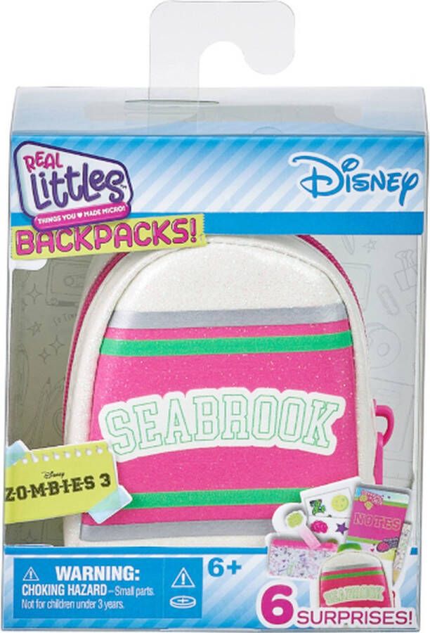 Shopkins Real Littles Disney Z-O-M-B-I-E-S 3 Backpacks and Handbags