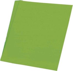 Merkloos Fluoriserend groene karton 48 x 68 cm Hobbykarton