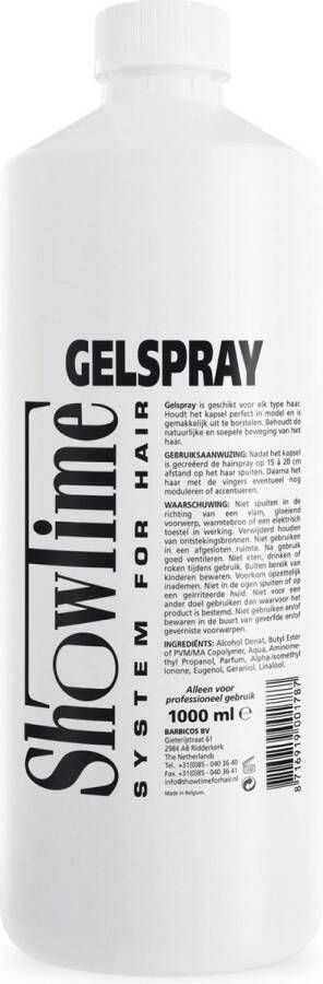 ShowTime Gelspray 1000ml