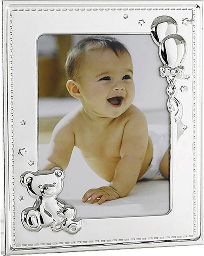 Shudehill Fotolijst baby zilver beer met ballon van