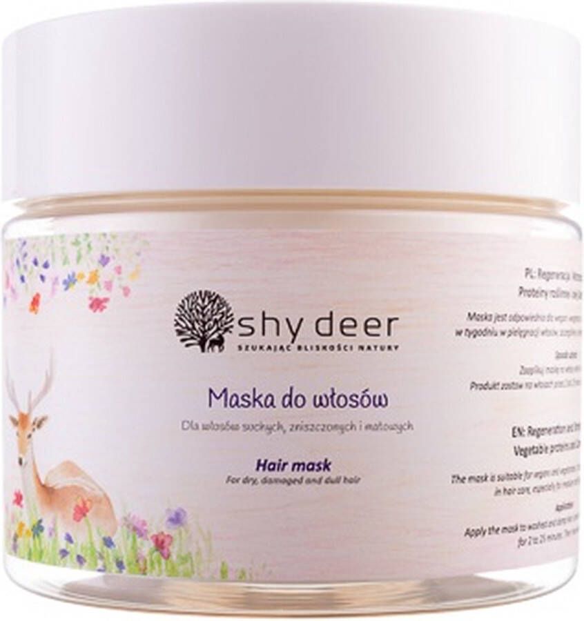 Shy Deer Haarmasker voor droog beschadigd en dof haar 200ml