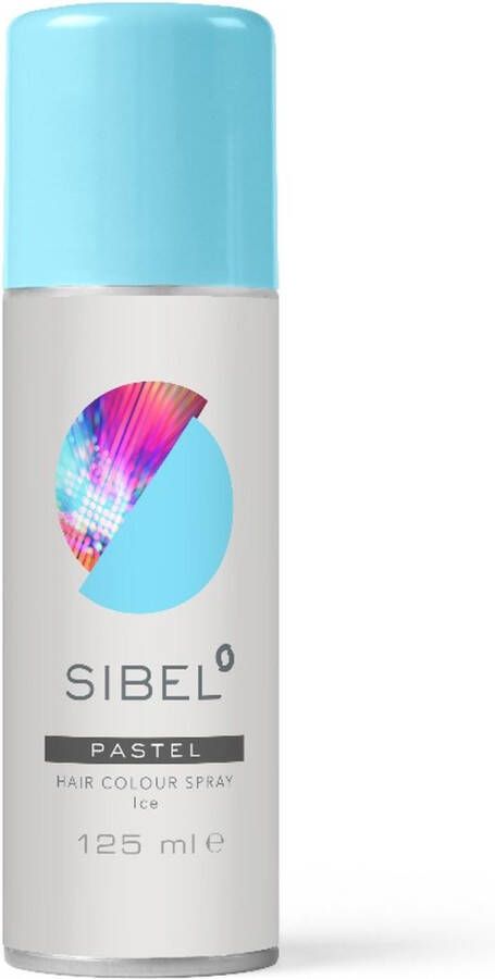 Sibel Fluo Hair Colour Spray-Pastel Ice Blue