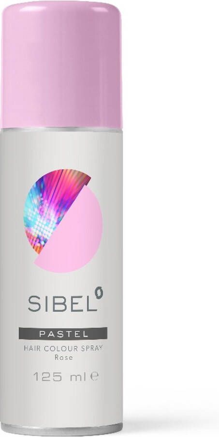 Sibel Fluo Hair Colour Spray-Pastel Rose