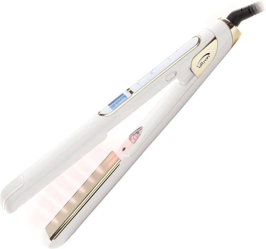 Sibel Mach Plus Straightener Wit Goudkl 45W 110-220V Ultron