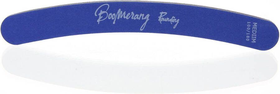 Sibel Nails Nagelvijlen Nagelvijl Boomerang Blauw 100 180