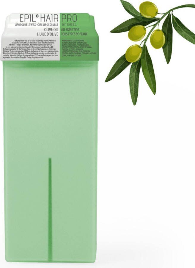 Sibel Ontharingswax- Epil Hair Pro- Wax Patroon- 110 ml Olive Oil