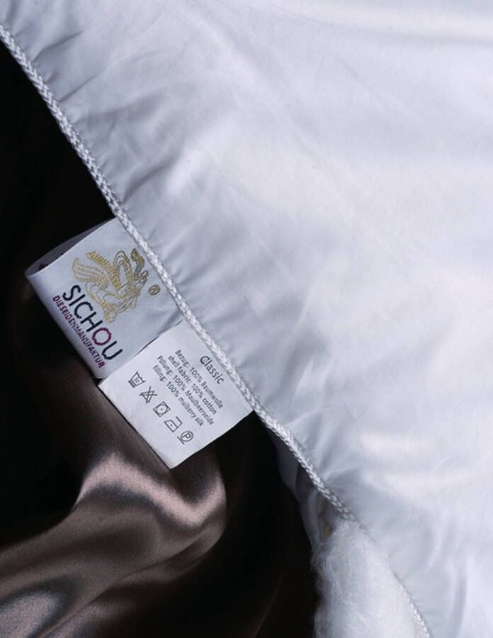 Sichou Zijden Zomerdekbed Classic Dekbed met vulling van 100% Zijde x 200