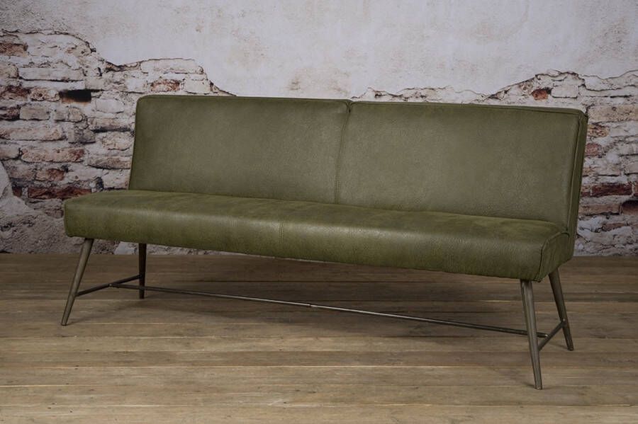Tower Living Anli-Style Belmonte bench 155 fabric cherokee 13 green
