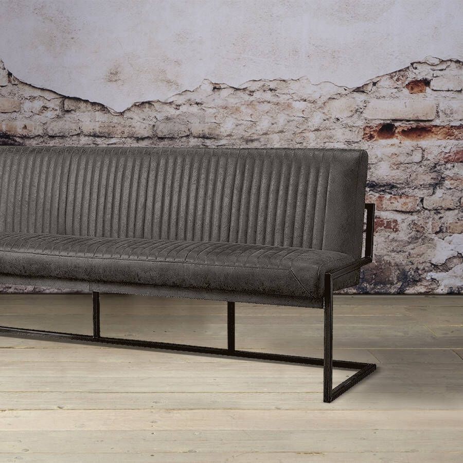 Tower Living Anli-Style Ferro bench 205 Savannah anthracite