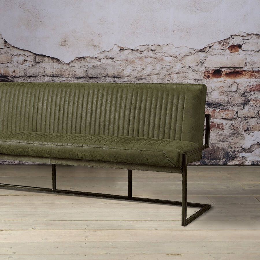 Tower Living Anli-Style Ferro bench 205 Savannah green