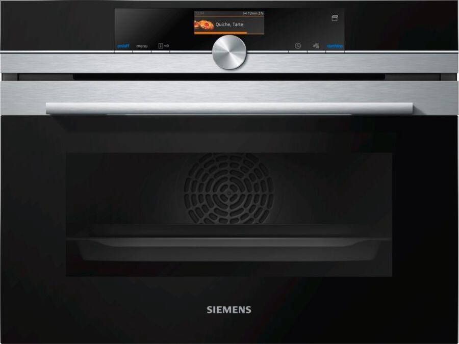 Siemens Oven 45cm CS656GBS2 | Heteluchtovens met stoom | Keuken&Koken Microgolf&Ovens | 4242003839263