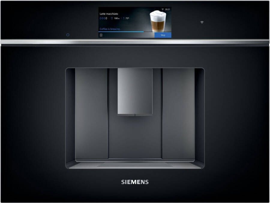 Siemens CT718L1B0 iQ700 Inbouw koffie volautomaat Zwart