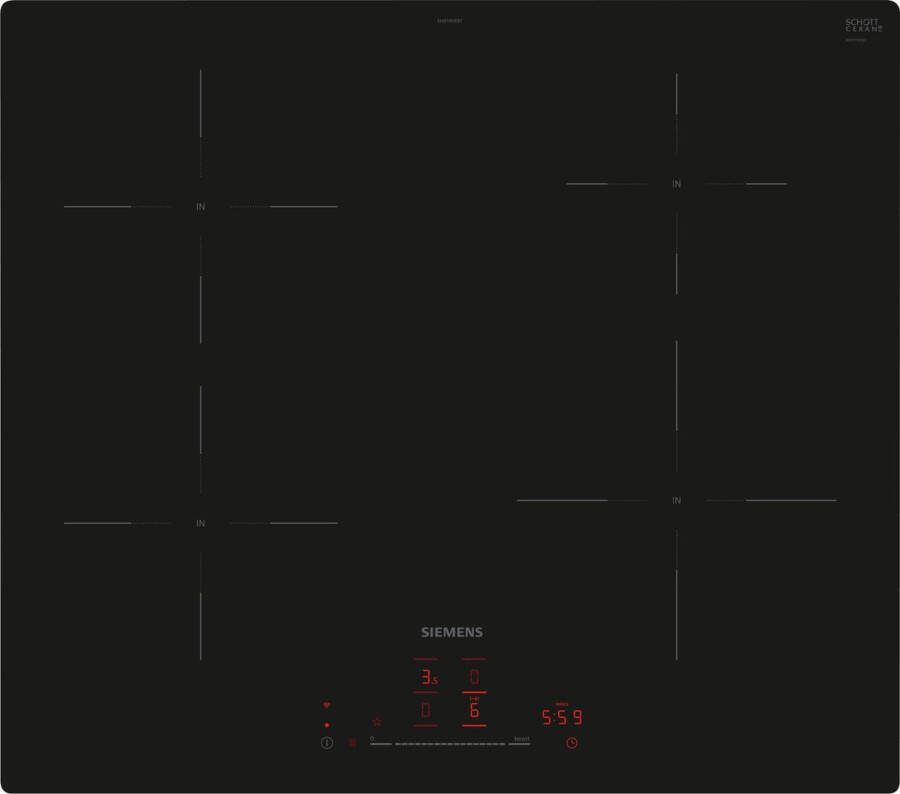 Siemens Kookplaat Inductie EH61RHEB1E | Inductiekookplaten | Keuken&Koken Kookplaten | 4242003935248