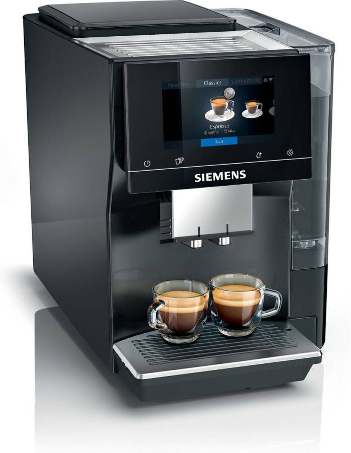 Siemens EQ700 Classic TP707R06 Volautomatische espressomachine Zwart