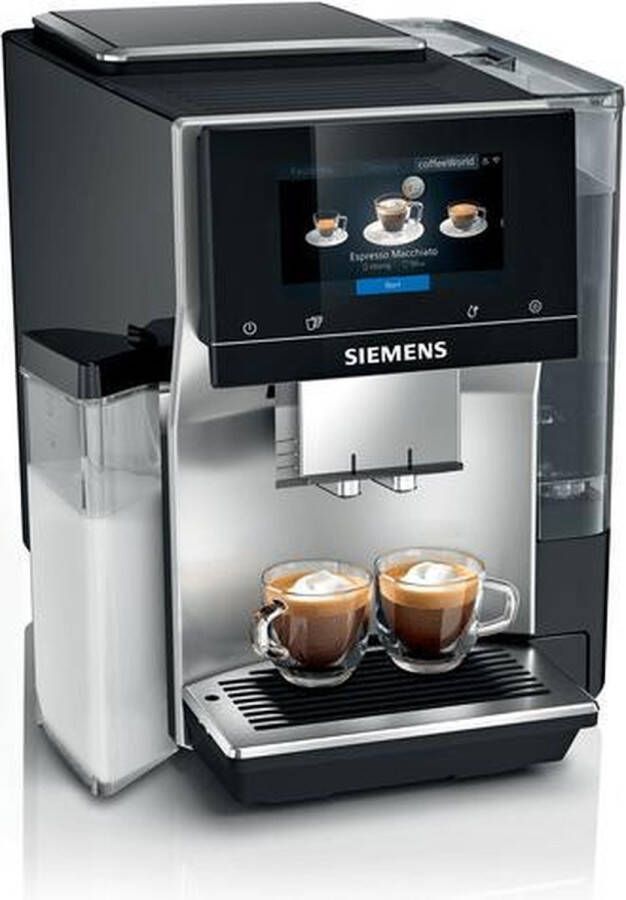 Siemens EQ.700 integral Espresso volautomaat Silver Metallic